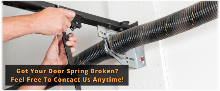 Broken Garage Door Spring Newnan GA